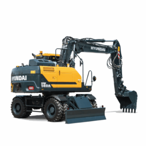 Excavadora llantas HW140A 1